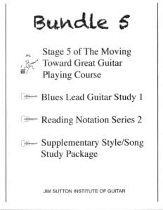 Bundled Guitar Studies