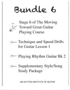 Bundled Guitar Studies